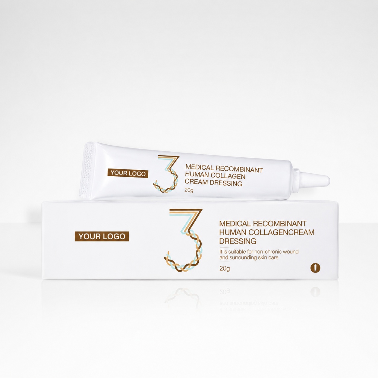 Medical-grade Recombinant Human Collagen Cream Dressing