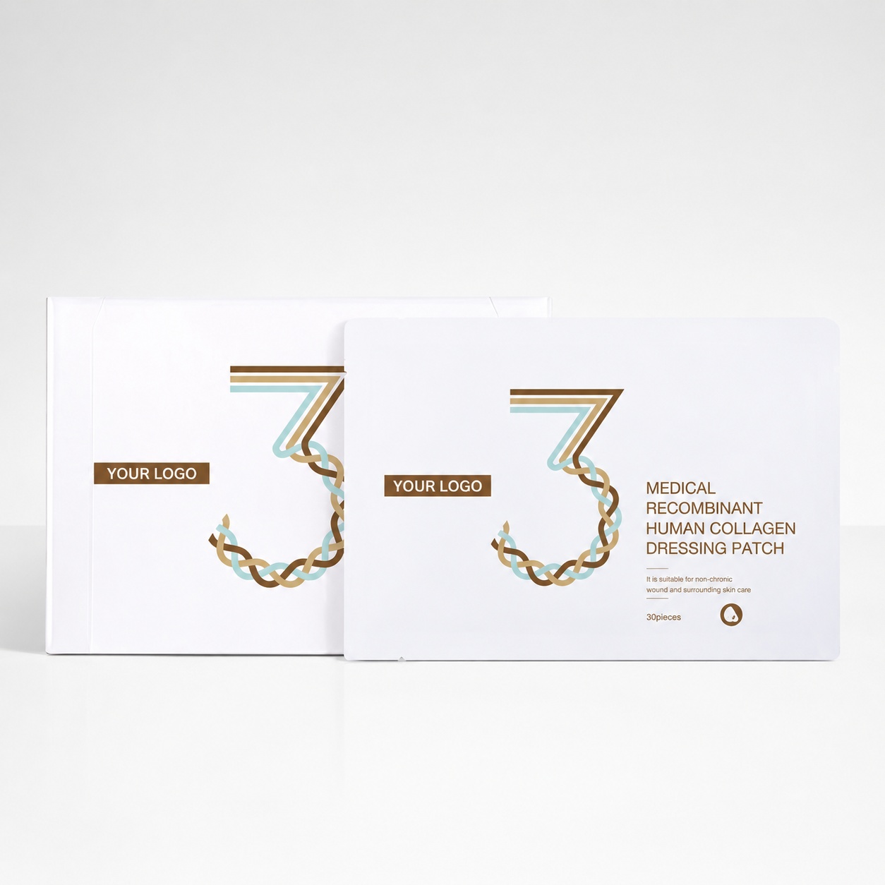 Medical-grade Recombinant Human Collagen Dressing Patch