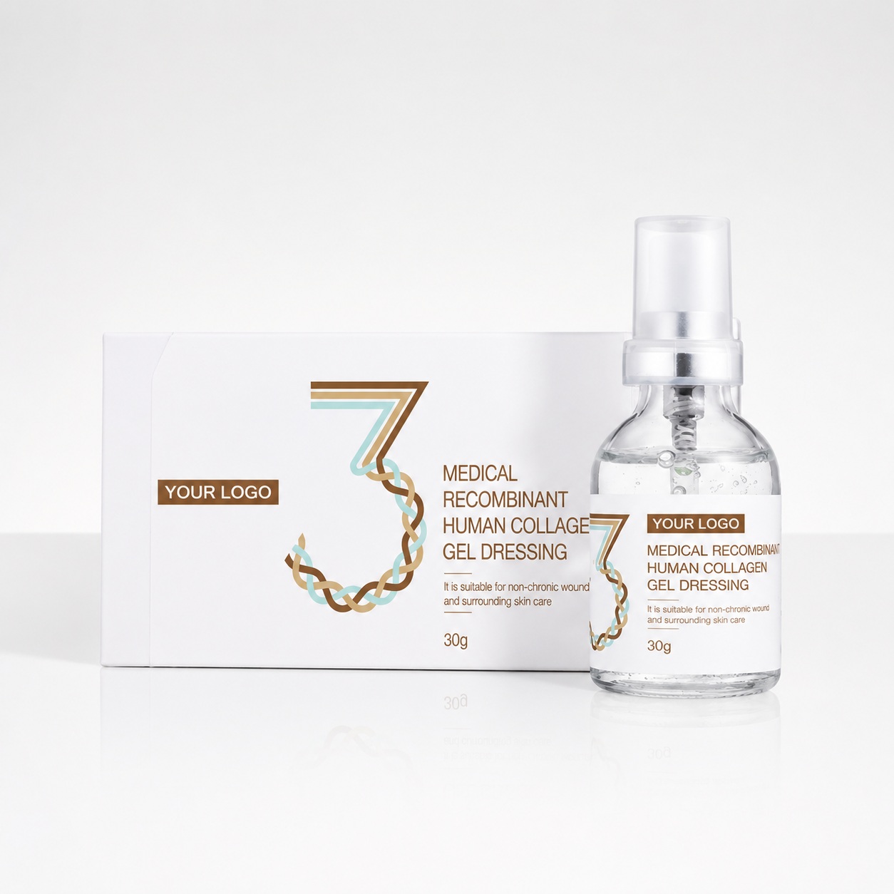 Medical-grade Recombinant Human Collagen Gel Dressing