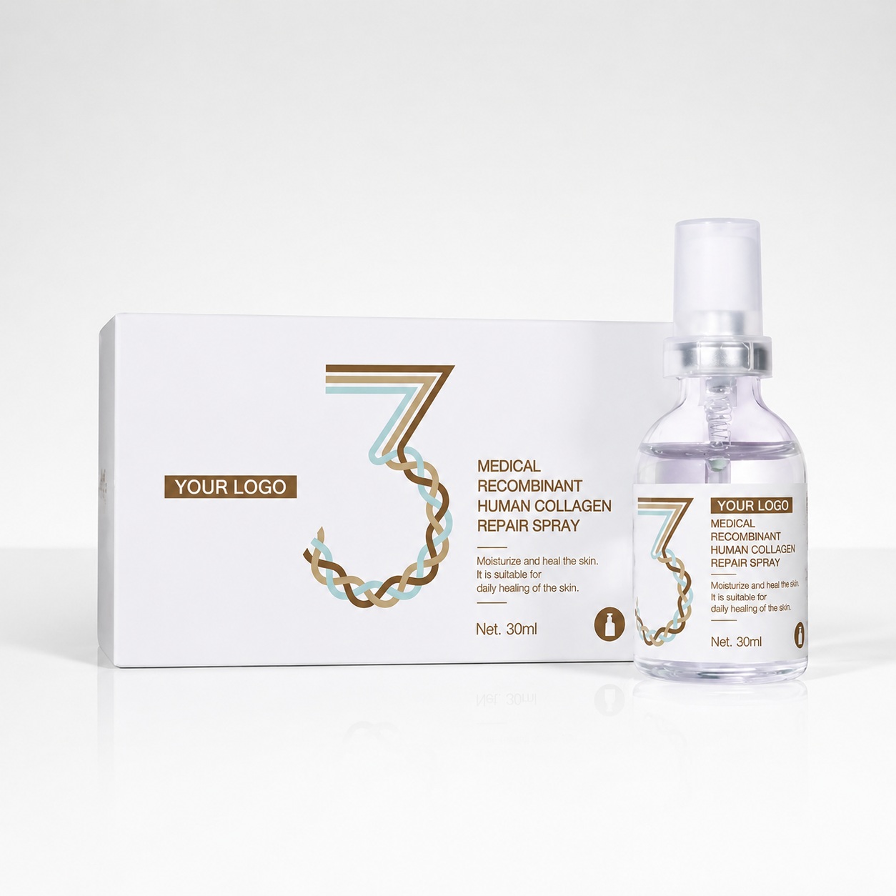 Medical-grade Recombinant Human Collagen Repair Spray