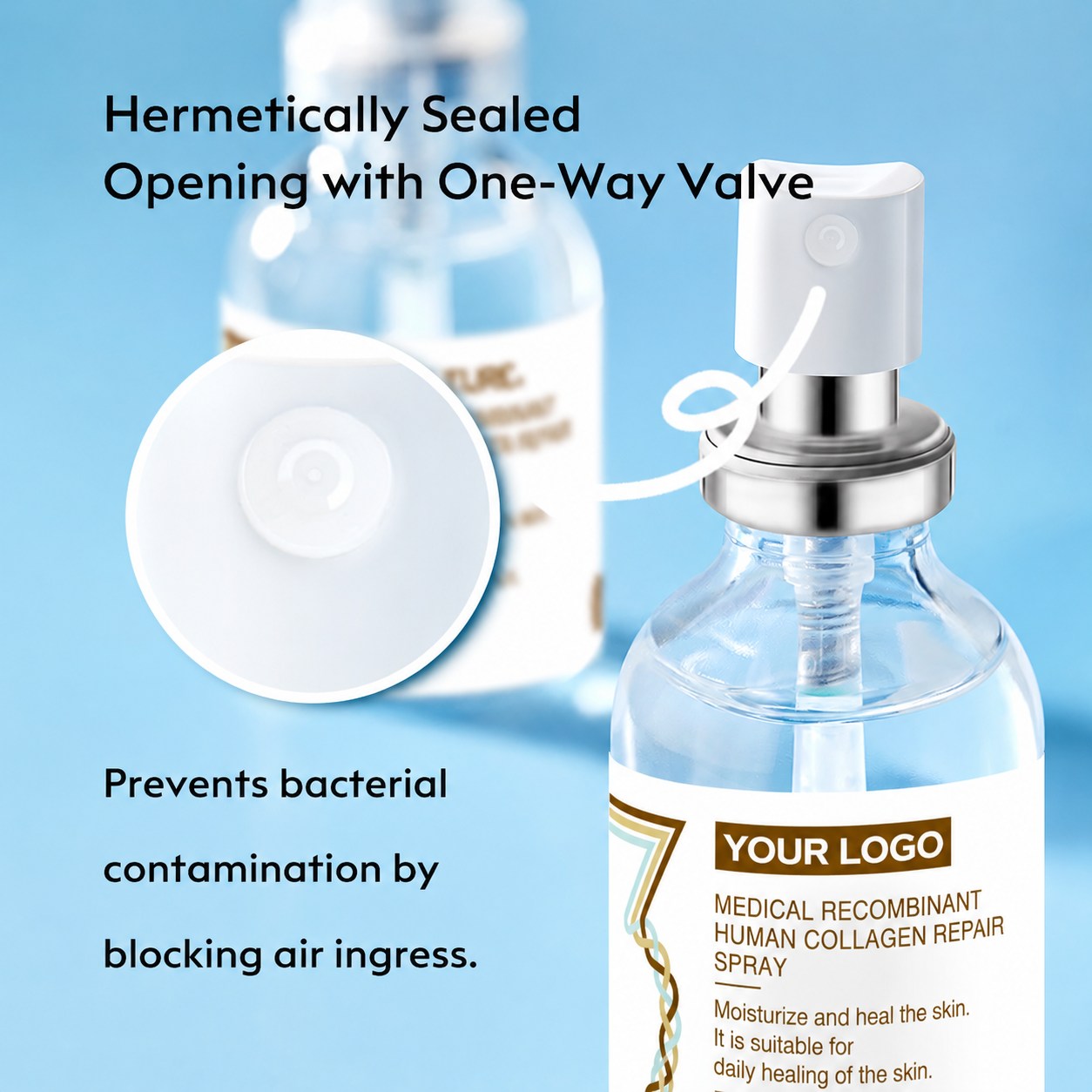 Medical-grade Recombinant Human Collagen Repair Spray5
