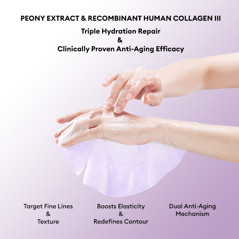 Recombinant-Collagen-Peony-Anti-wrinkle-Mask3